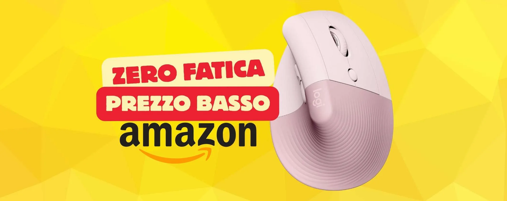 Logitech Lift: il mouse verticale ergonomico che rende tutto meno faticoso