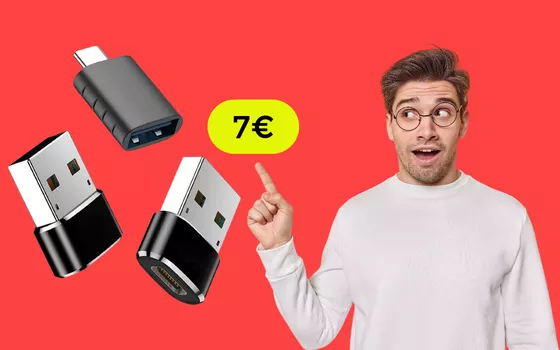 Adattatori USB per smartphone, tablet e PC: solo 7€ per averne TRE