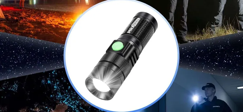 Torcia ricaricabile COMPATTA, ma POTENTISSIMA: prezzo mini su Amazon (9,99€)