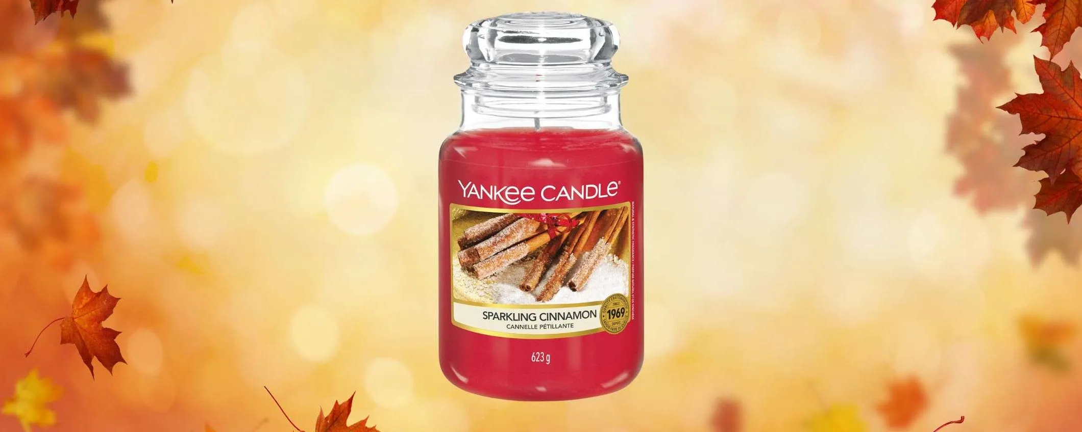 La candela profumata perfetta per le serate autunnali: Yankee Candle alle Cannelle in SCONTO (-30%)