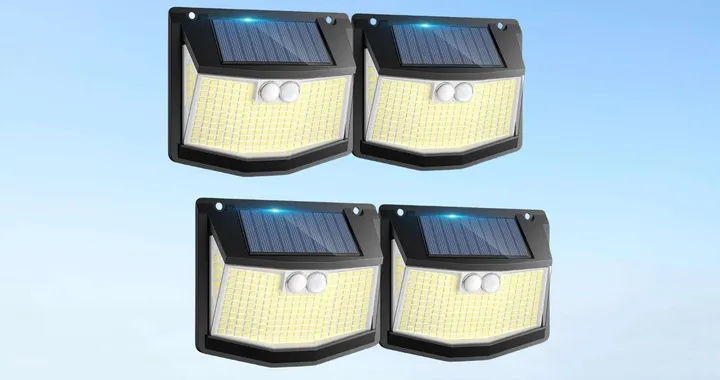 4 faretti solari potenti e smart a un prezzo SHOCK su Amazon