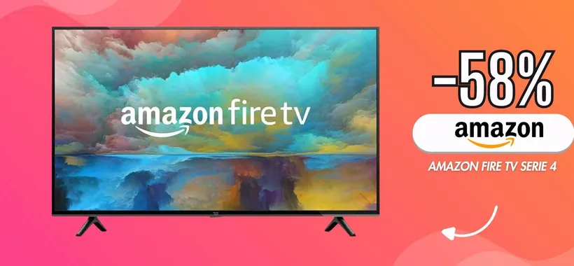 NUOVA Amazon Fire TV Serie 4 da 43" e FHD, una bomba di tecnologia a 200€