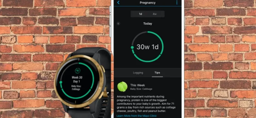 Garmin: gravidanza sotto controllo su wearable