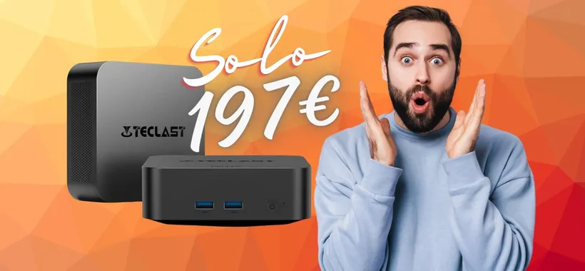 Mini PC dalla POTENZA ESAGERATA a prezzo piccolo, solo 197€ su Amazon