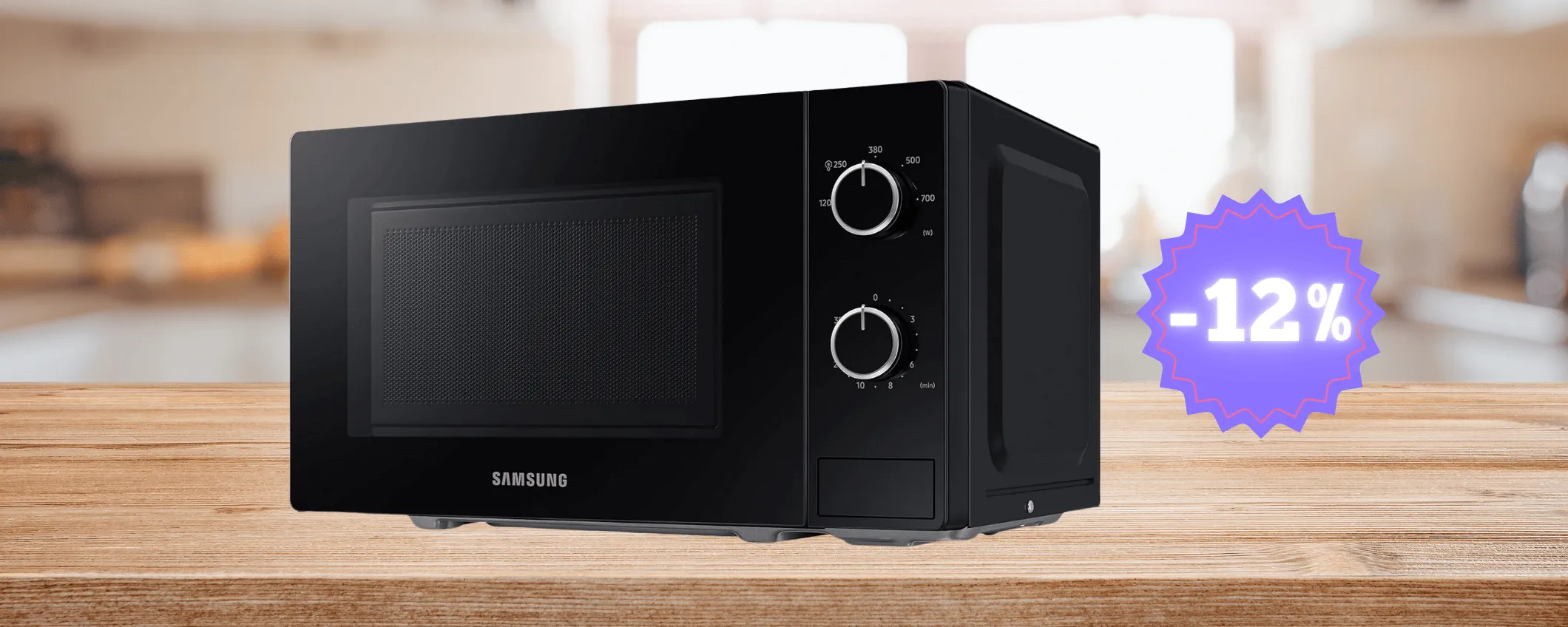 Microonde NUOVO di Samsung: meno di 70€ e lo metti in cucina