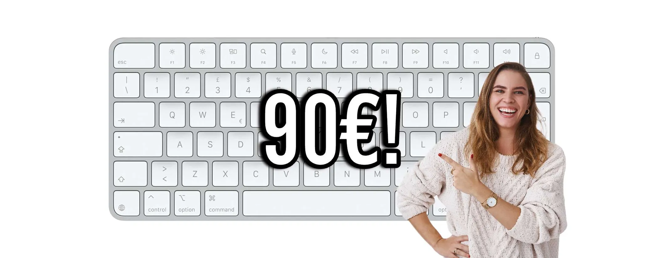 Apple Magic Keyboard a soli 91€ su Amazon per il Black Friday