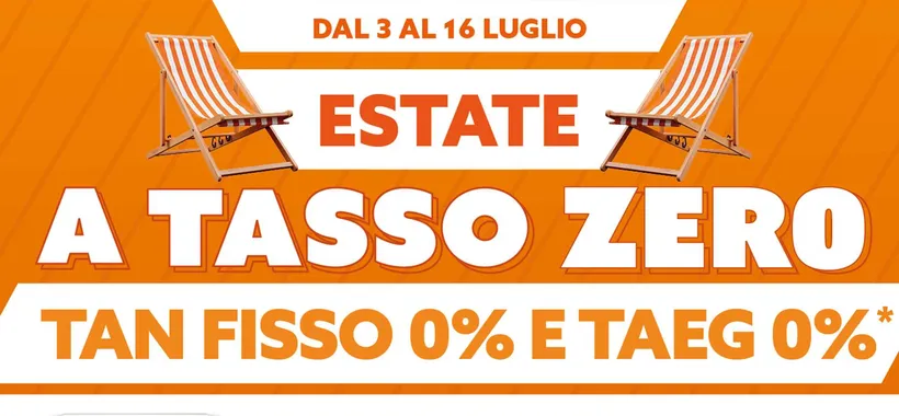 Volantino Expert, un'estate a tasso zero con le nuove offerte di luglio