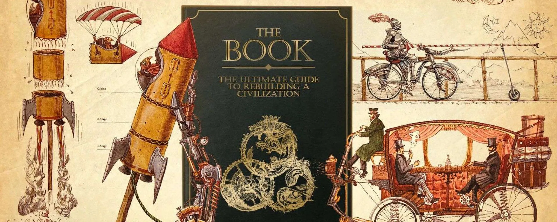 The Boook: il manuale definitivo per ricostruire la civiltà arriva finalmente su Amazon Italia