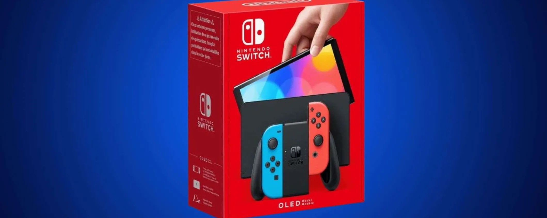 La Nintendo Switch OLED è finalmente in offerta: prezzo bomba su eBay