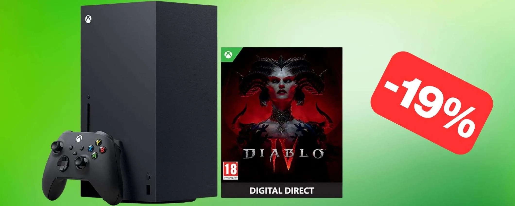Xbox Series X con Diablo 4: bundle in SUPER OFFERTA su Amazon