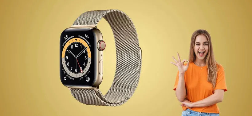 Apple Watch Series 6 con elegante cinturino: quasi 300 euro di sconto