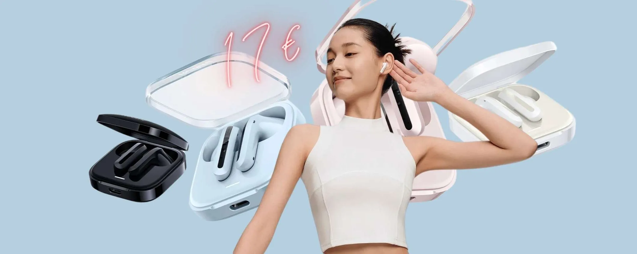 Xiaomi Redmi Buds 6 Active: adesso i migliori auricolari wireless (solo 17€)