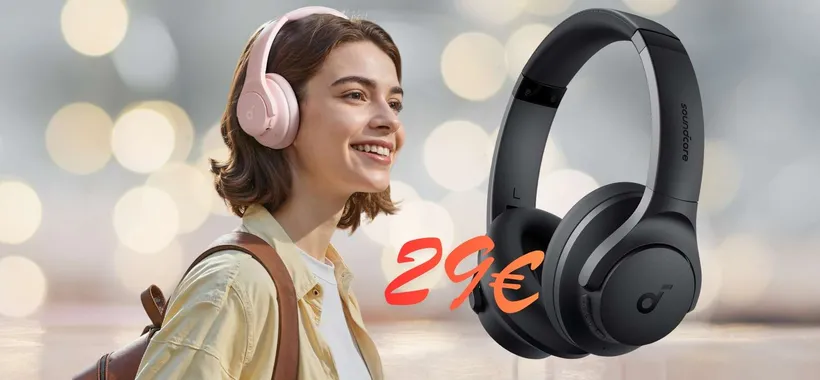 Soundcore Q20i in sconto folle al 40%: le cuffie Bluetooth da acquistare subito