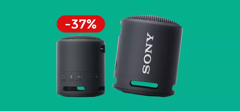 Cassa Bluetooth Sony: potente, portatile e resistente, a 37€ è un REGALO