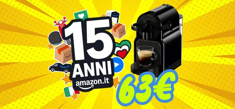 Nespresso Inissia: macchina per espresso super compatta (solo 63€)