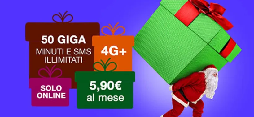 Creami WOW 50 Giga: PROMO PosteMobile a 5,90€