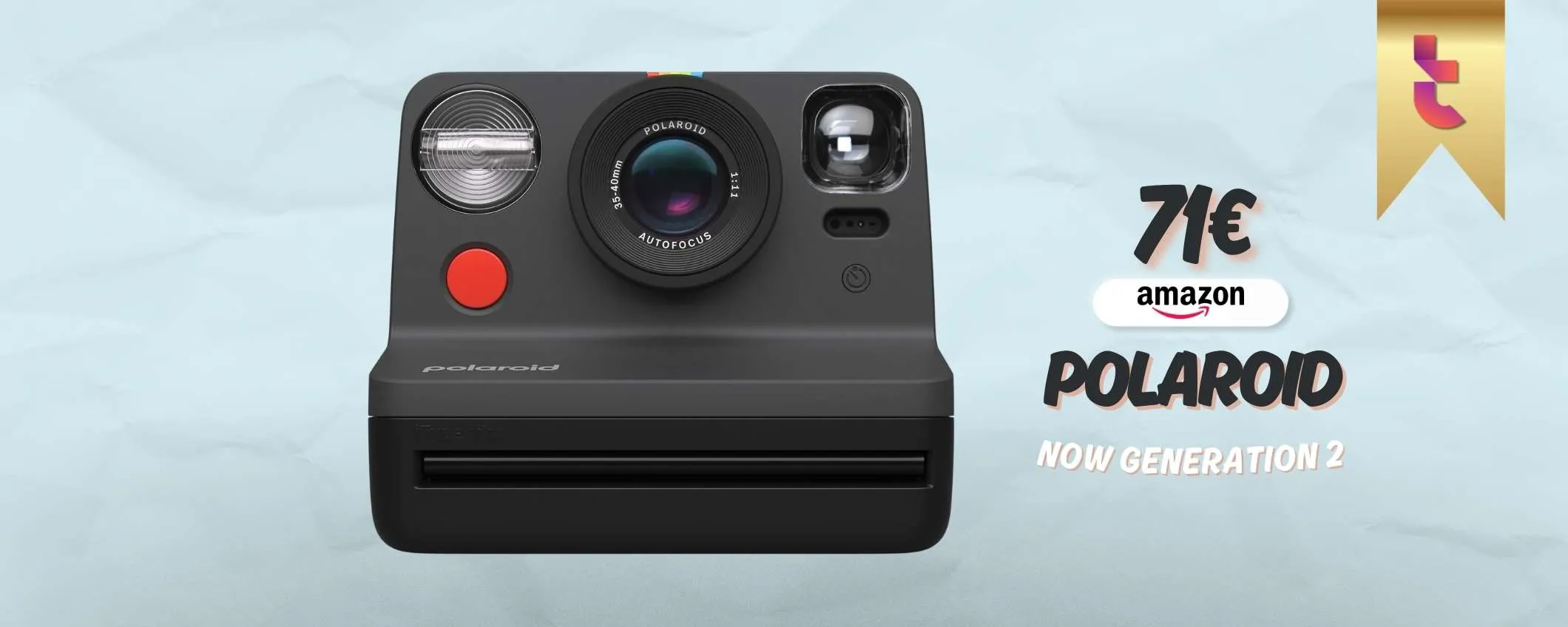 Polaroid Now immortala ogni ricordo con un click a prezzo magico
