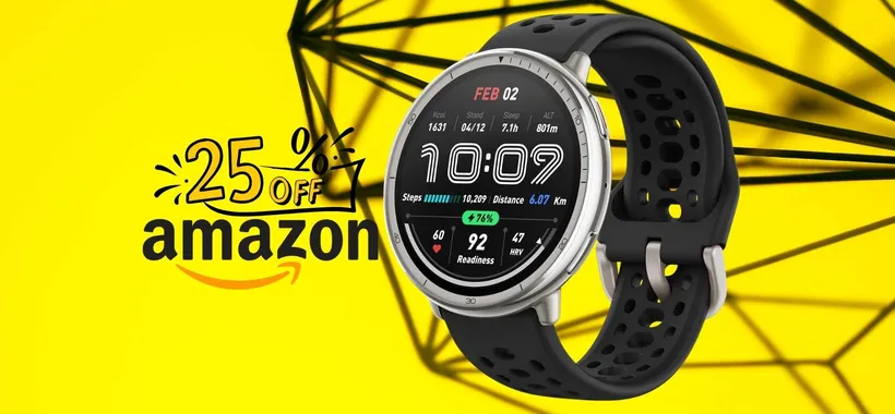 AMAZFIT Active 2 da 44 mm con oltre 160 modalità sportive è al prezzo più basso