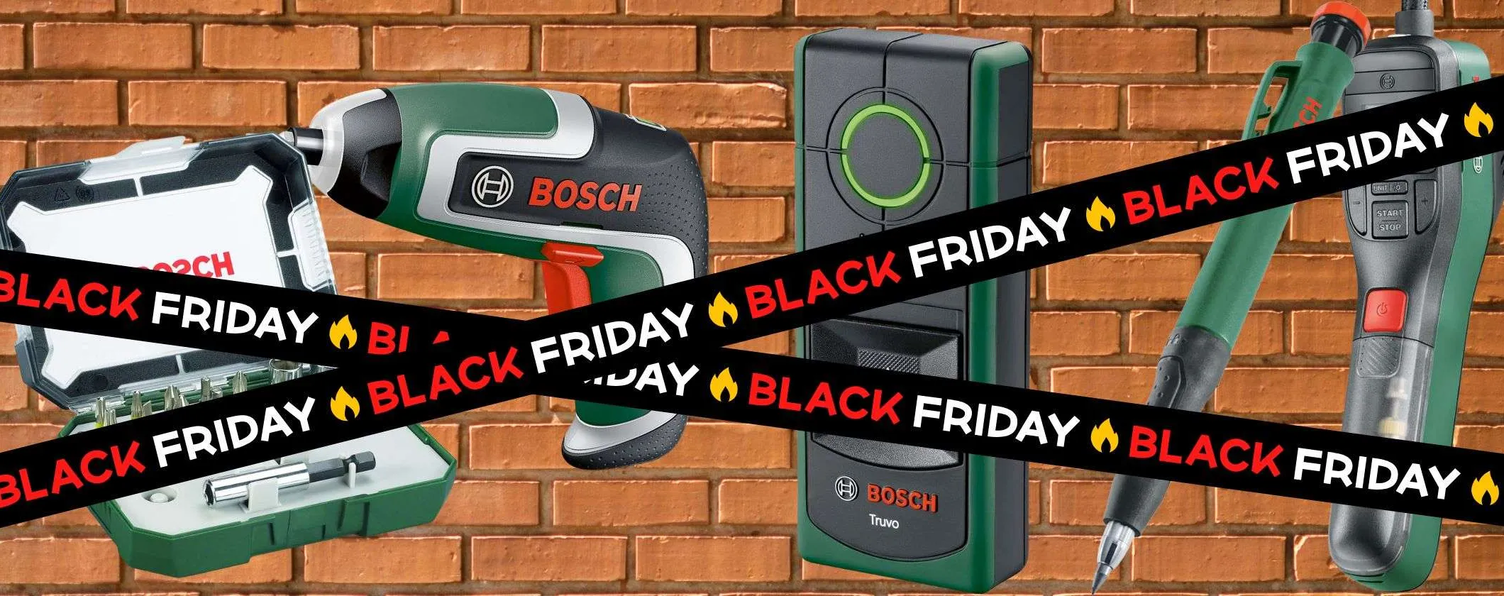 Bosch SVENDITA TOTALE per la settimana del Black Friday Amazon (da 6€ a 50€)
