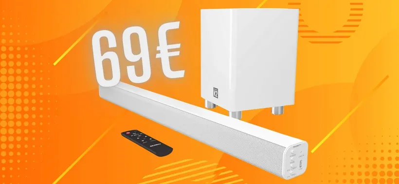 Soundbar wireless da 150W dal suono avvolgente e prezzo minuscolo (69€)