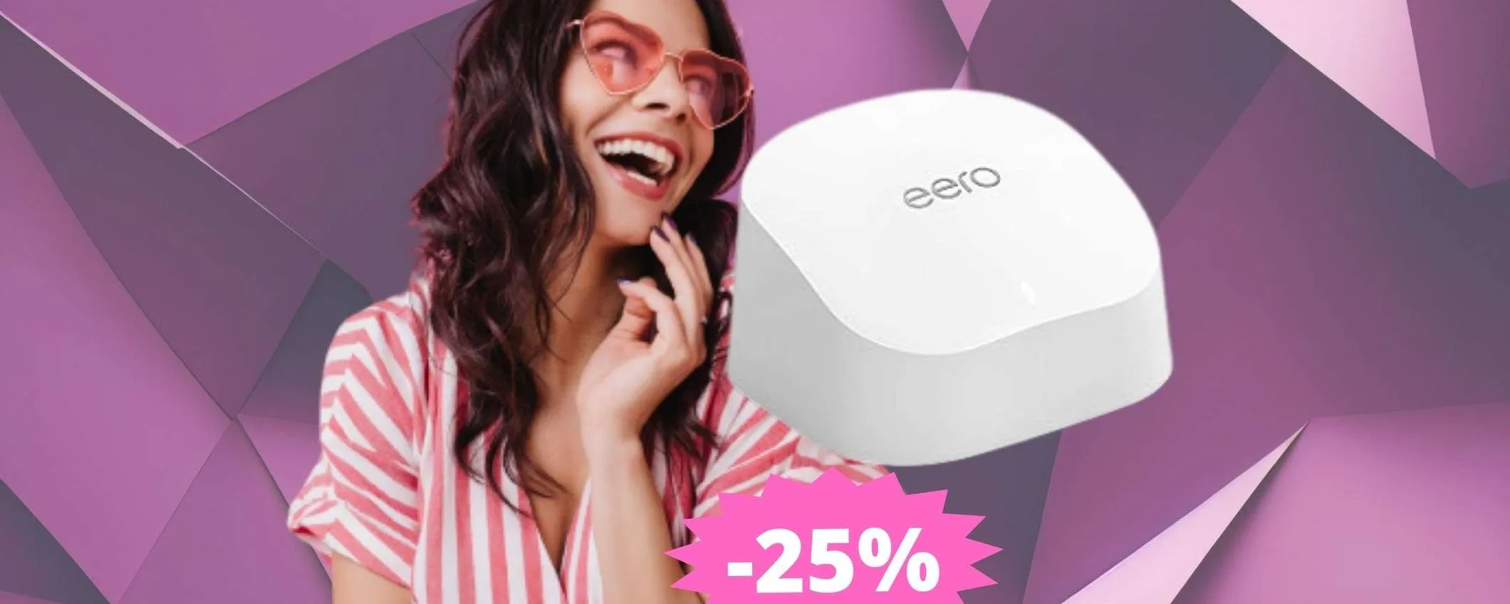 Sistema Wi-Fi 6 Mesh Amazon eero 6: non perdere questo AFFARE