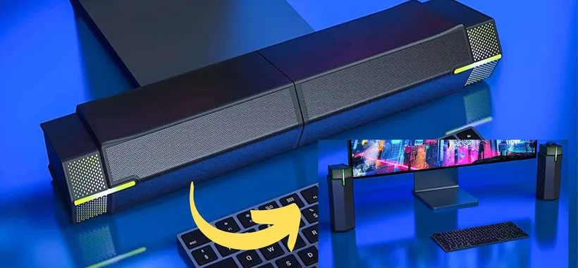 Soundbar Bluetooth o doppio speaker? Un gadget UNICO a prezzo assurdo (27€)
