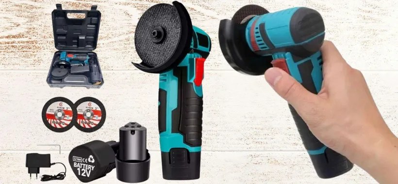 Mini flex con due batterie, accessori e custodia: prezzo PAZZESCO (27€)