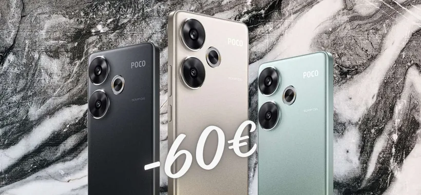 POCO F6 da 256GB con ricarica turbo a 90W oggi a 60€ in MENO