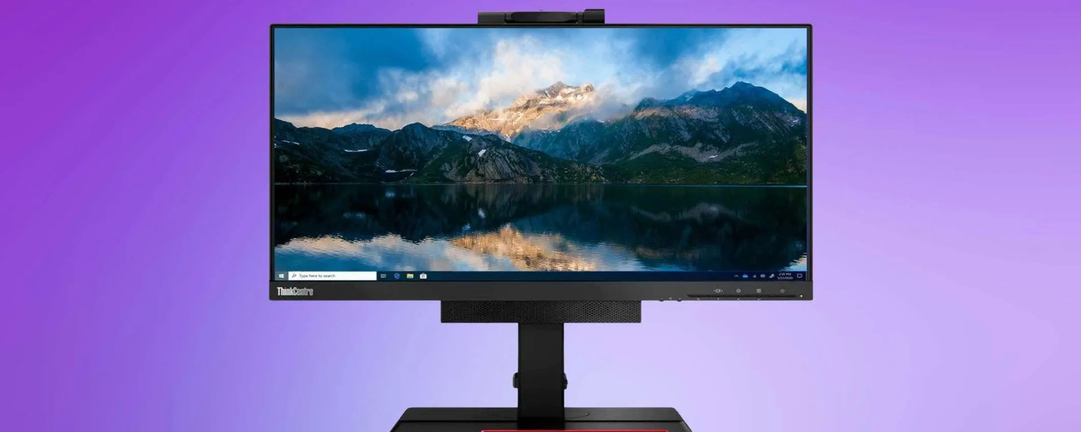 Lenovo ThinkCentre All-in-One: solo 379€ per una postazione home office completa
