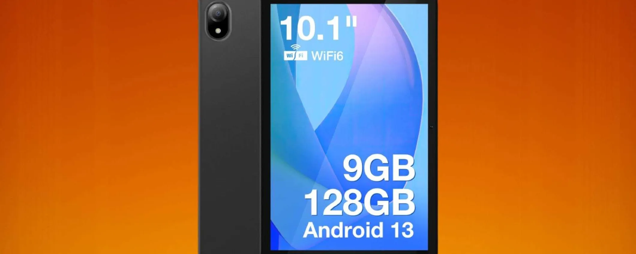 Tablet con Android 13 e 9GB di RAM a meno di 100€?! Sì con questa offerta di Amazon