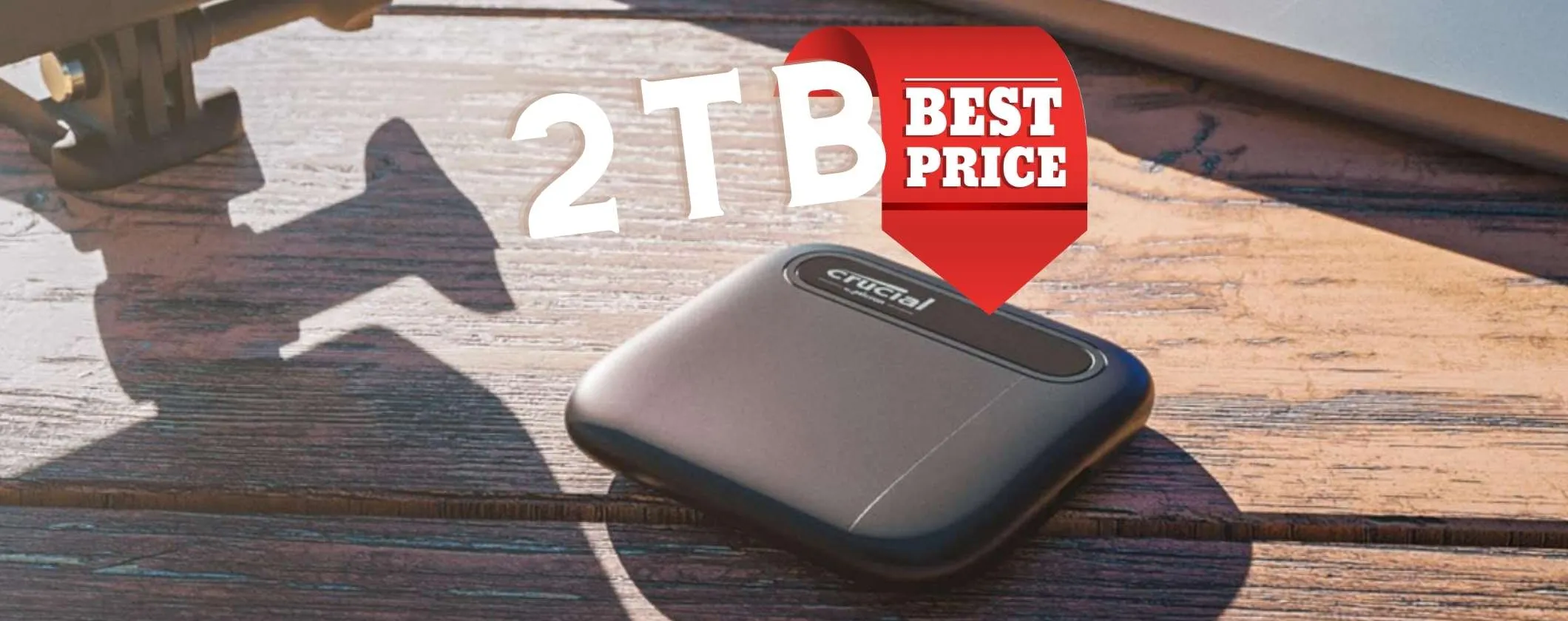 Crucial X6: SSD portatile da 2TB fino a 800MB/s in promo speciale su Amazon