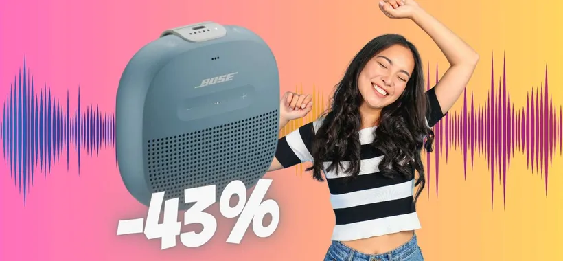 Speaker Bluetooth SoundLink Micro in SCONTO del 43% su Amazon