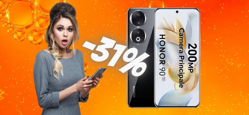 HONOR 90 5G 12/256GB a PREZZO OUTLET su eBay in SCONTO del 31%