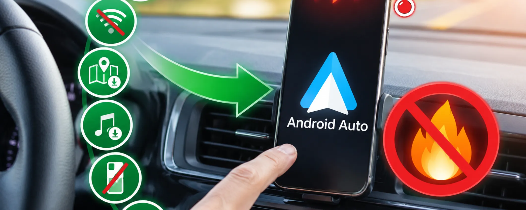 Android Auto, 6 consigli per evitare il surriscaldamento dello smartphone