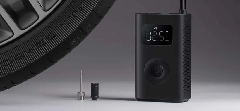 Compressore d'aria portatile Xiaomi di nuovo in sconto: gonfia TUTTO senza fatica