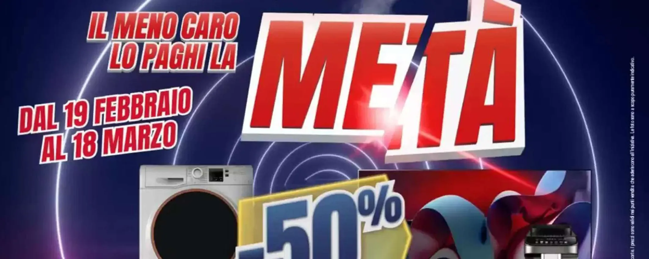 Volantino Trony, prendi due e il meno caro lo paghi la metà: torna l'attesa promo