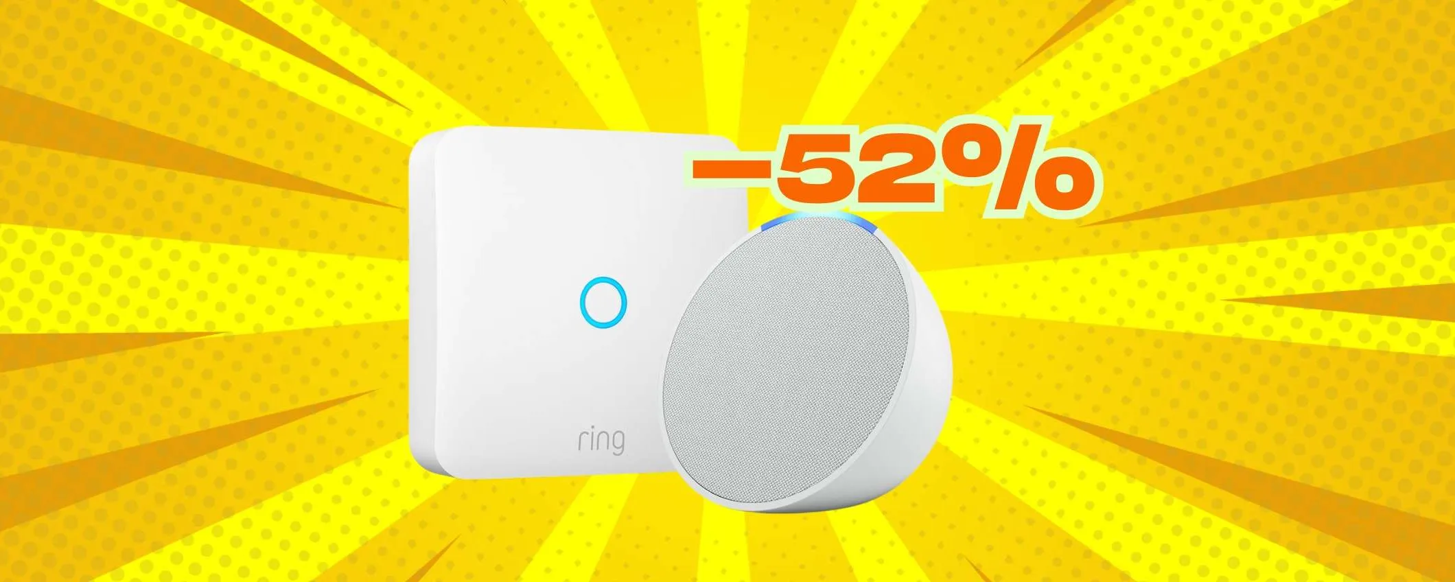 Ring Intercom di Amazon + Echo Pop: tutto smart in un attimo a costo ridicolo