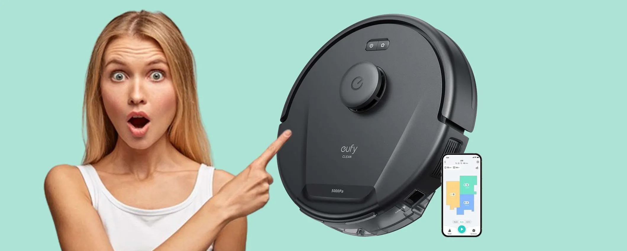 Robot aspirapolvere ultra potente: MEGA sconto con coupon Amazon