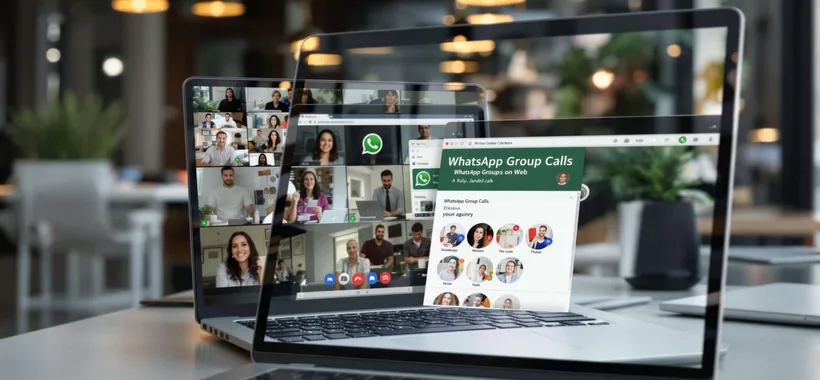 WhatsApp è al lavoro sulle chiamate di gruppo dal Web