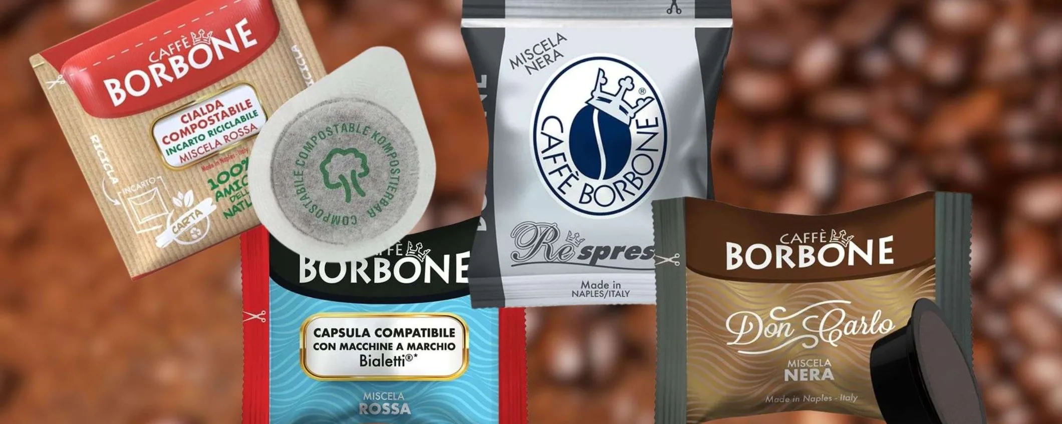 Amazon SVENDITA TOTALE Borbone: capsule e cialde in scorta da 0,14€ l'una