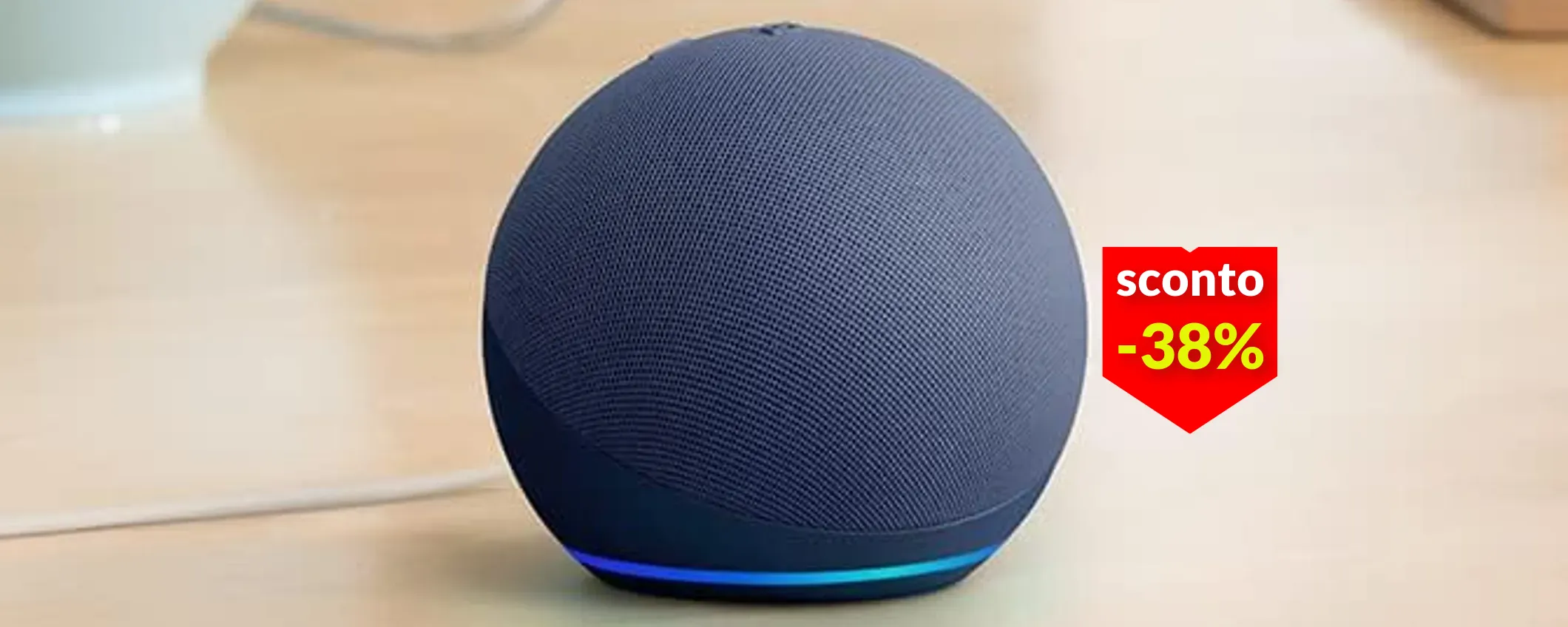 Echo Dot porta Alexa a casa tua ed oggi spendi una miseria: bastano 39€