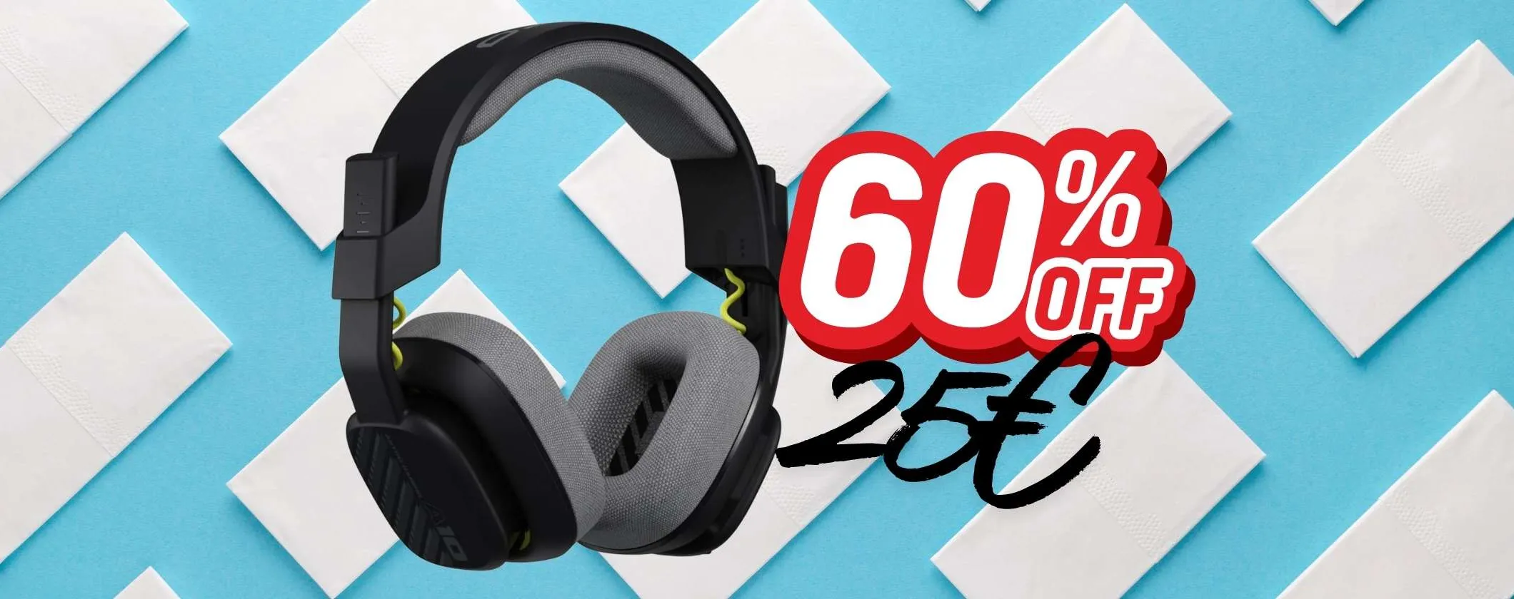 Sconto fuori di testa del 60% per le cuffie da gaming cablate ASTRO A10