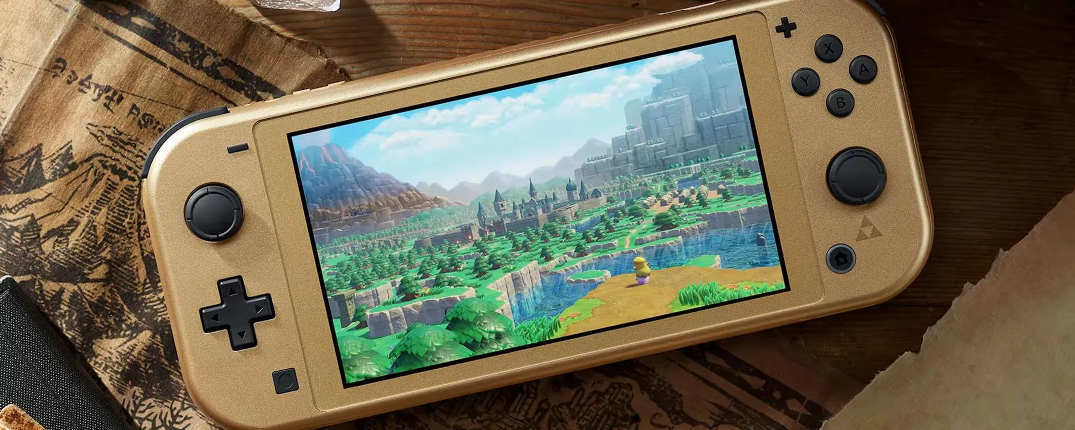 Preordini aperti per Nintendo Switch Lite ispirata a The Legend of Zelda