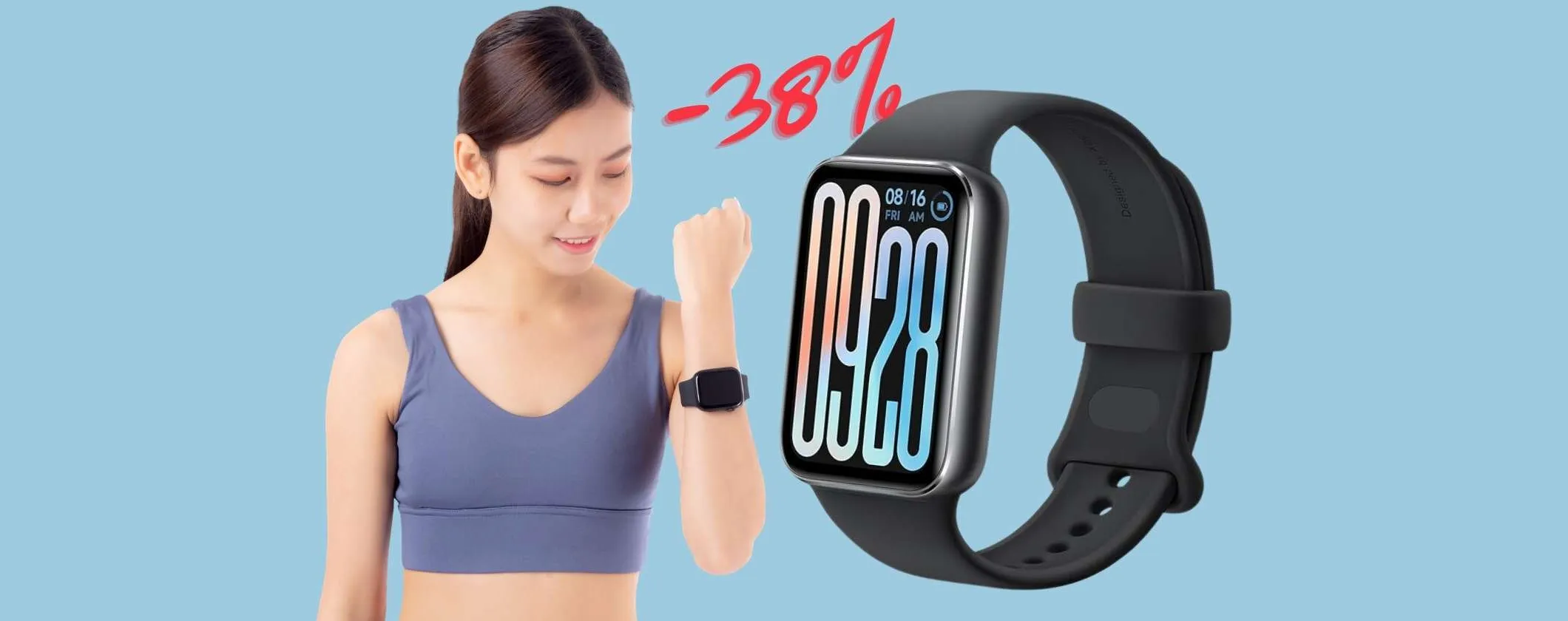 Xiaomi Smart Band 9 Pro: display AMOLED, GPS e 21gg di autonomia