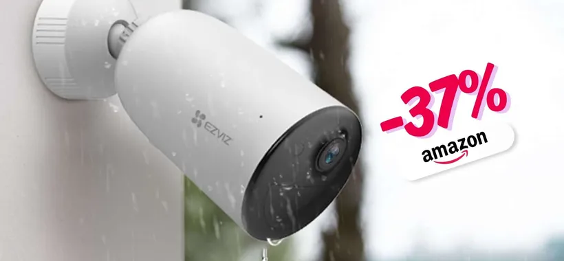 Telecamera WiFi da esterno? Questa è senza fili, 2K e con ZERO spese