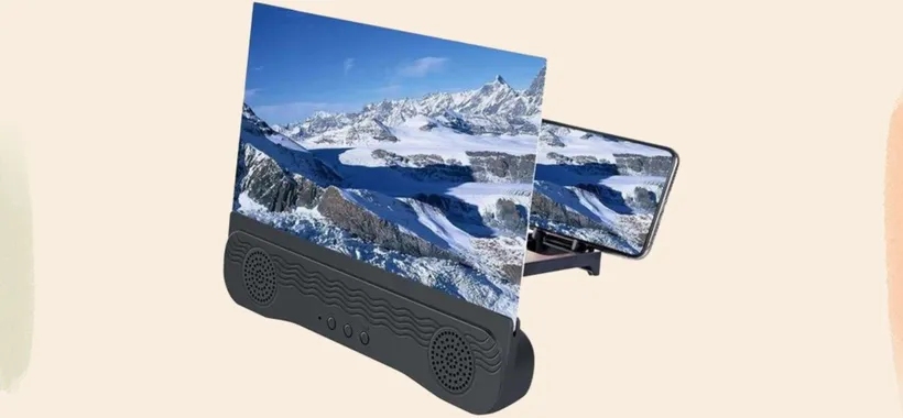 Schermo smartphone AMPLIFICATO e speaker audio Bluetooth: GENIALATA a 15€