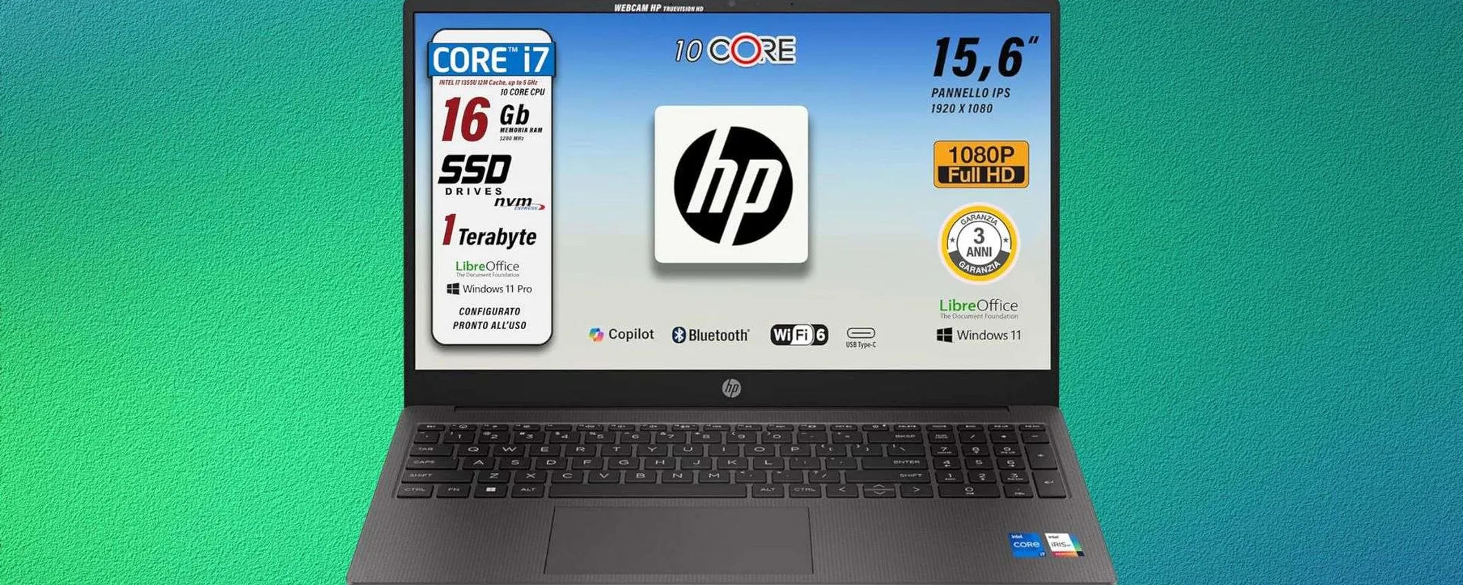 Laptop HP 250 G9 ad un prezzo da sogno: con il coupon è tuo a 729€ (Amazon)