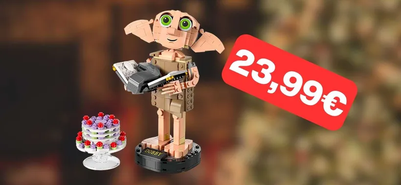Un classico per Natale: il set LEGO Dobby l'Elfo Domestico a soli 23,99€