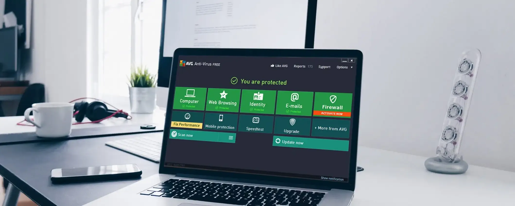 AVG sconta del 60% tutte le sue soluzioni per la protezione informatica