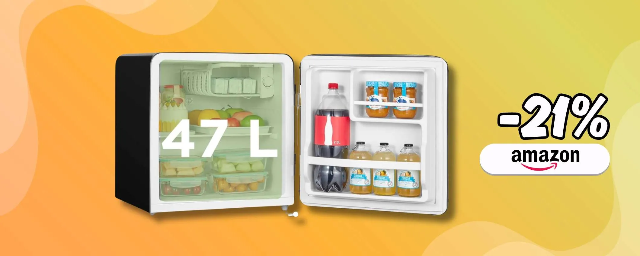 COMFEE' stupisce con il suo mini frigo: ha anche il freezer integrato